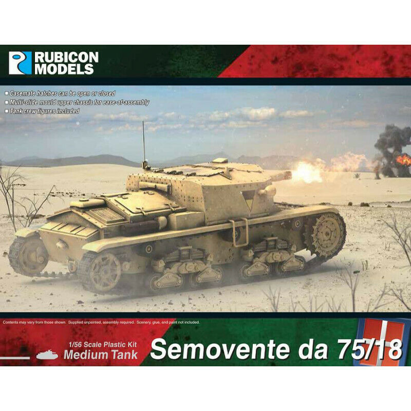 Rubicon Italian Semovente da 75/18 New - Tistaminis