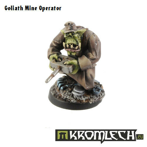 Kromlech Orc Operator & "Goliath" Mine New - TISTA MINIS