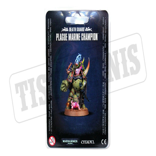 Warhammer Chaos Space Marines Death Guard Plague Marine Champion New - TISTA MINIS