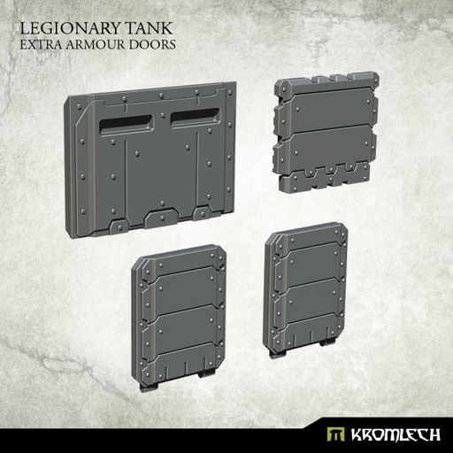 Kromlech Legionary Tank: Extra Armour Doors New - TISTA MINIS