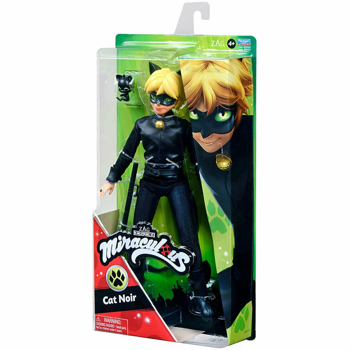 NEW Miraculous Ladybug CAT NOIR Fashion 10.5” Doll Playmates - Tistaminis