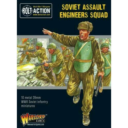 Bolt Action Soviet Assault Engineers Squad New - 402214003 - TISTA MINIS