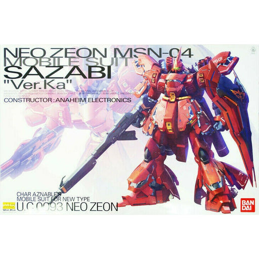 MG 1/100 MSN-04 Sazabi Ver.Ka New - Tistaminis