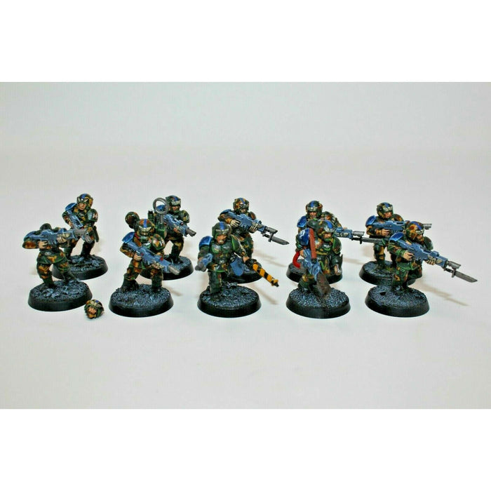 Warhammer Imperial Guard Cadian Shocktroopers Well Painted - JYS9 | TISTAMINIS