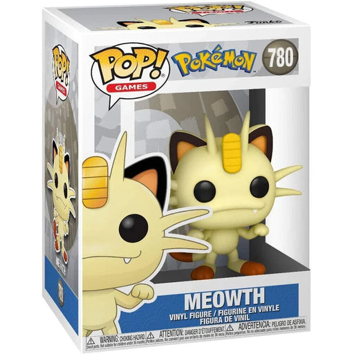 FUNKO POP! POP POKEMON MEOWTH #780 New - Tistaminis