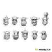 Kromlech	Orc Wild Tribez Heads (10) New - Tistaminis