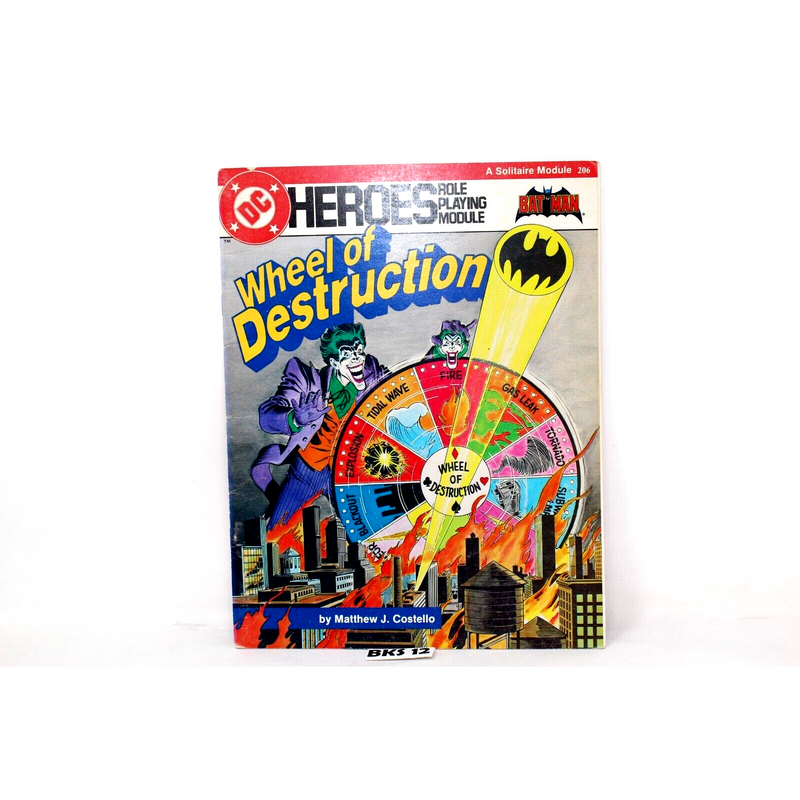DC Heroes Bat Man Wheel Of Destruction - BKS12 - Tistaminis