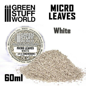 Green Stuff World Micro Leaves - White mix New - Tistaminis