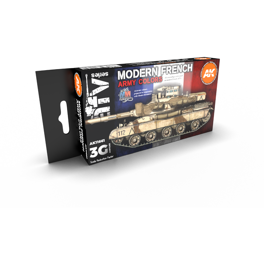 AK Interactive 3G Modern French AFV New - Tistaminis