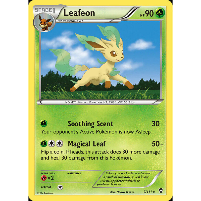 Leafeon Furious Fists 7/111 - MP - Tistaminis