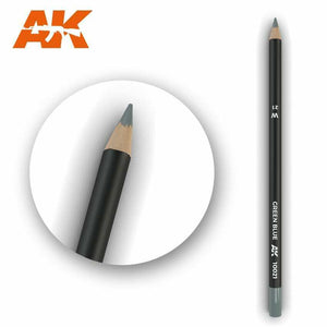 AK Interactive Watercolor Pencil Green Blue New - TISTA MINIS