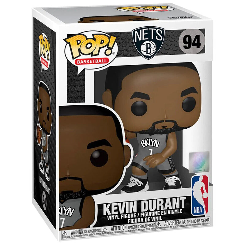 Funko Pop! POP NBA BROOKLYN NETS KEVIN DURANT (ALTERNATE) #94 New - Tistaminis