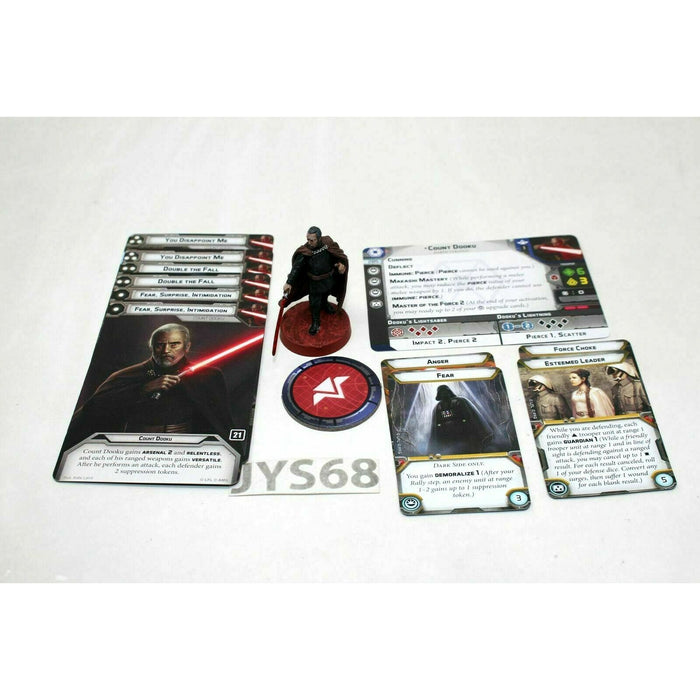 Star Wars Legion CIS Count Dooku Well Painted JYS68 - Tistaminis