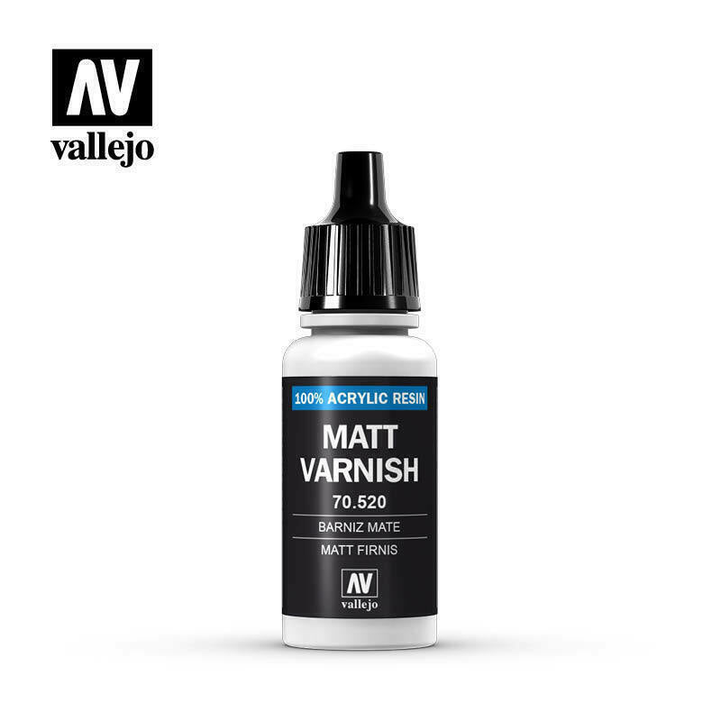 Vallejo Game Colour Paint Auxiliary Matt Varnish (70.520) - Tistaminis