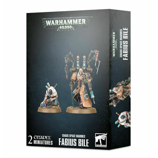 Warhammer CHAOS SPACE MARINES FABIUS BILE New - TISTA MINIS