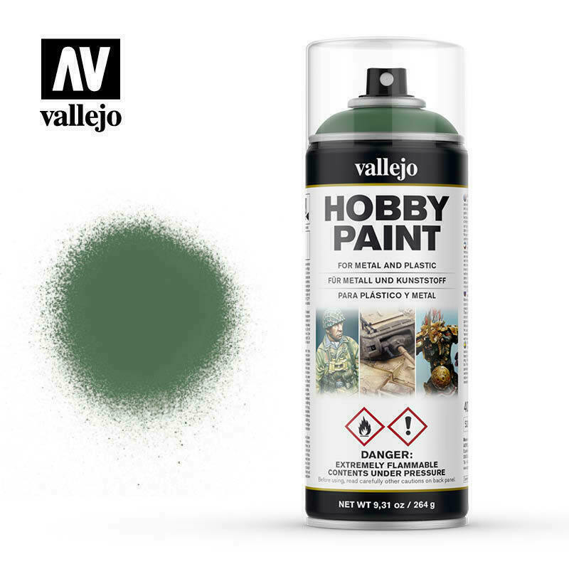 Vallejo Spray Paint Hobby Primer Sick Green New - TISTA MINIS