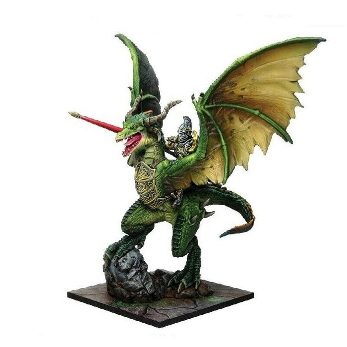 Kings of War Elf Lord on Drakon New - Tistaminis