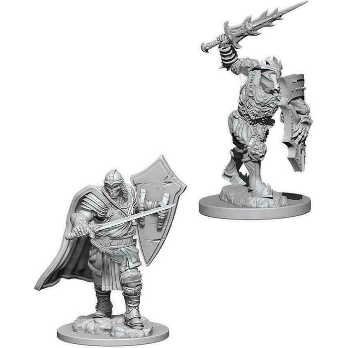 D&D Nolzurs Marvelous Unpainted Miniatures: Death Knight & Helmed Horror New - TISTA MINIS