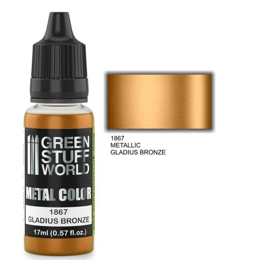 Green Stuff World Metallics Metallic Paint GLADIUS BRONZE - Tistaminis