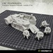 Kromlech Orc Headkrasha, Iron Reich Transporta Halftrakk (1) New - TISTA MINIS