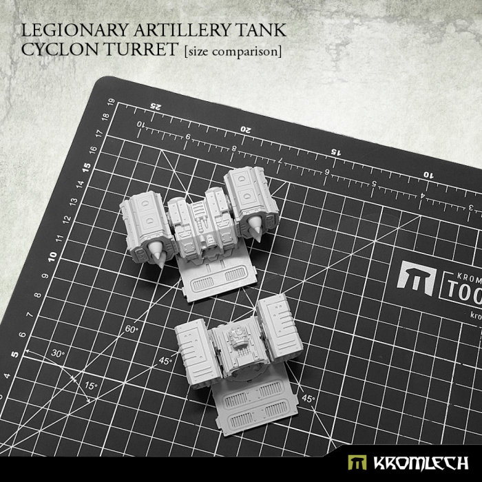 Kromlech Legionary Artillery Tank: Cyclon Turret - TISTA MINIS