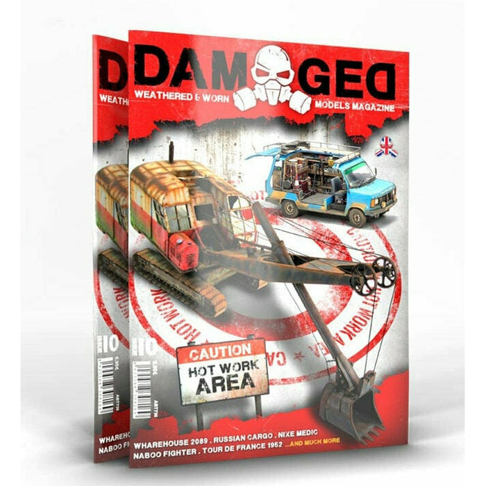 Abteilung502 DAMAGED, Worn and Weathered Models Magazine - 10 (English) New - Tistaminis