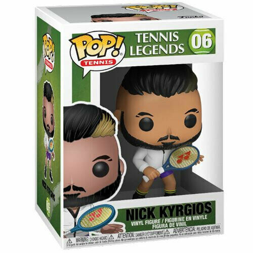 Funko Pop! TENNIS LEGENDS NICK KYRGIOS #06 Vinyl Figure New - Tistaminis