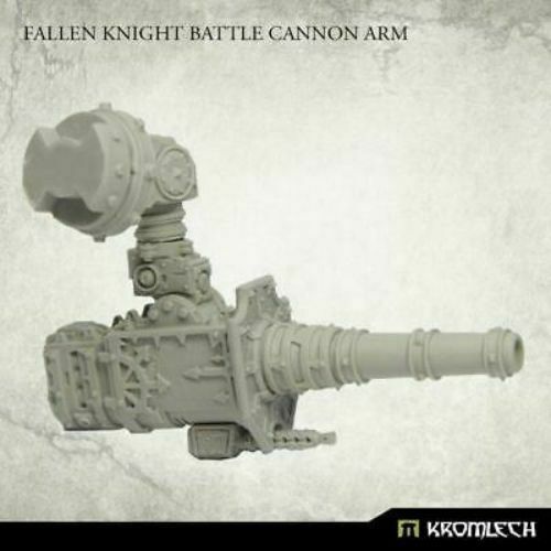 Kromlech Fallen Knight Battle Cannon Arm (1) New - TISTA MINIS