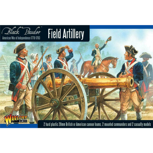 Black Powder American War of Independence Field Artillery and Army Commander New - TISTA MINIS