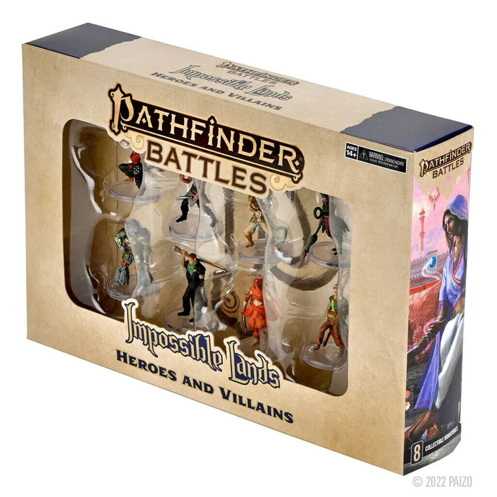 Pathfinder Battles: Impossible Lands: Heroes and Villains Boxed Set New - Tistaminis