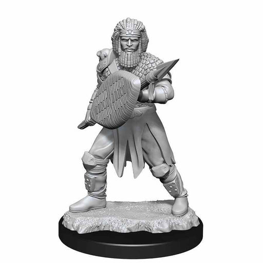 D&D Nolzur's Marvelous Unpainted Miniatures: Wave 13: Human Fighter Male New - TISTA MINIS