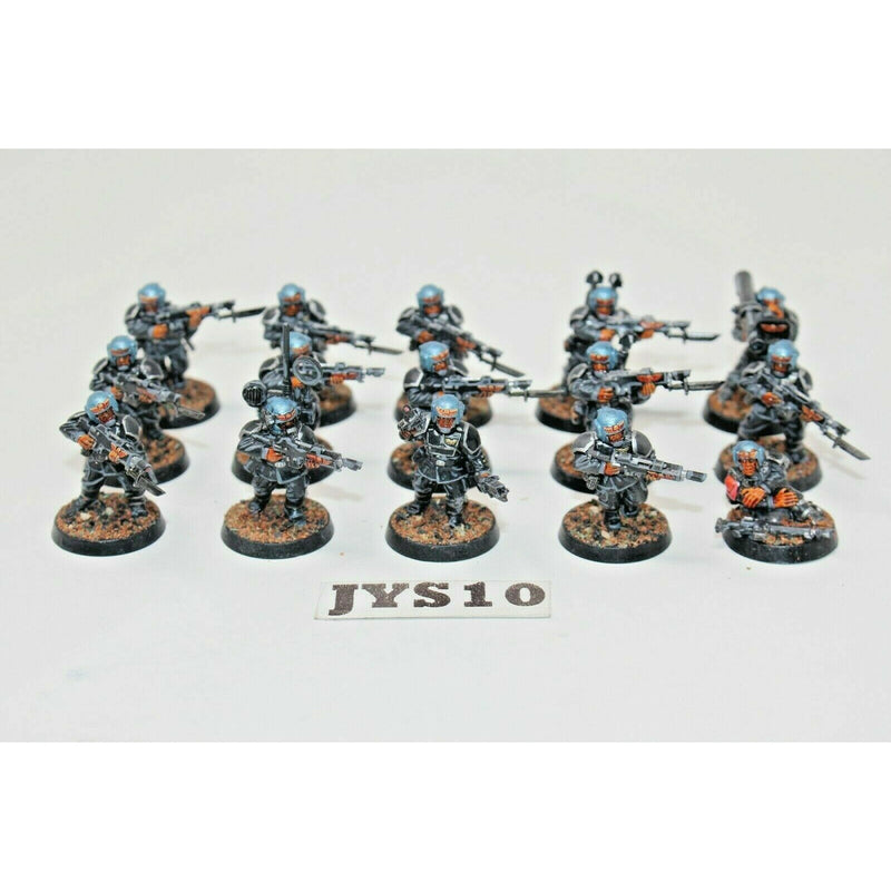 Warhammer Imperial Guard Cadian Shocktroopers Well Painted - JYS10 | TISTAMINIS