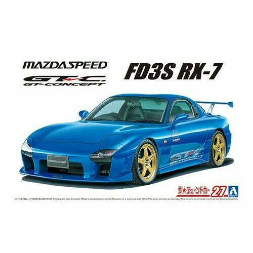 Aoshima 1/24 Mazda Speed FD3S RX-7 A-Spec GT-C '99 New - Tistaminis