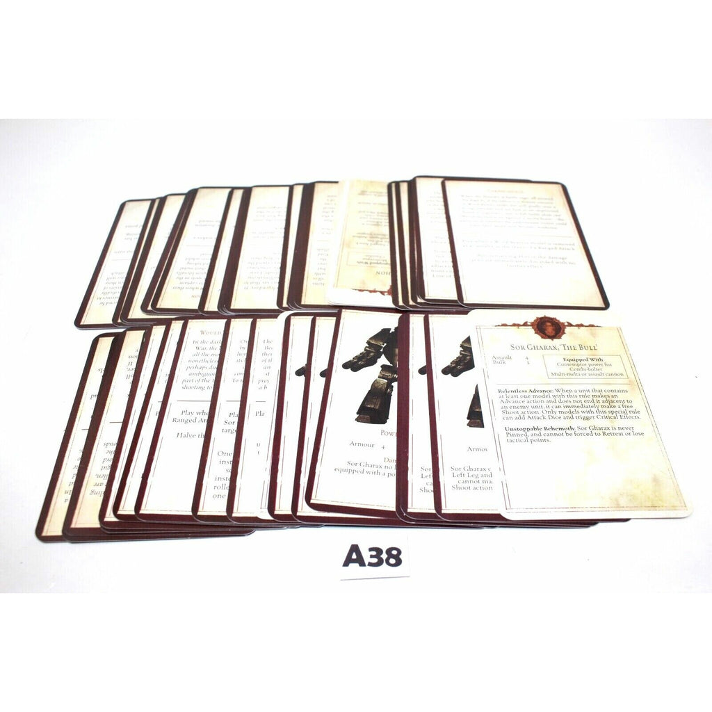 Warhammer Betrayal Of Calth Cards - A38 - Tistaminis