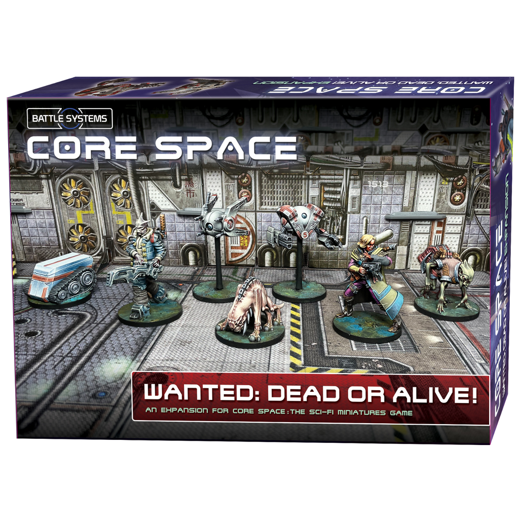 BATTLE SYSTEMS CORE SPACE WANTED DEAD OR ALIVE New - Tistaminis