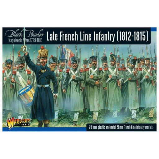 Black Powder Late French Line Infantry (1812-1815) New - Tistaminis