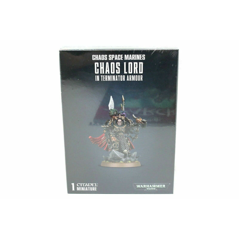 Warhammer Chaos Space Marines Lord In Terminator Armor New | TISTAMINIS