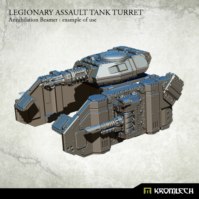 Kromlech Legionary Assault Tank Turret: Annihilation Beamer (1) New - TISTA MINIS