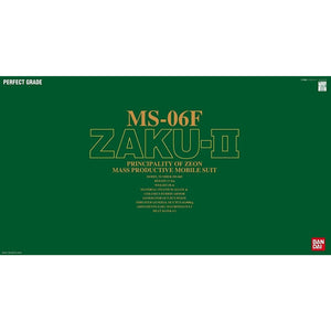 Bandai MS-06F Zaku II Green, Bandai PG New - TISTA MINIS