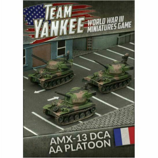 World War III: Team Yankee French AMX-13 DCA AA Platoon New - TISTA MINIS
