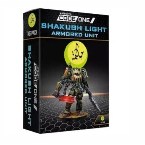 Infinity: CodeOne: Shakush Light Armored Unit (TAG) New - Tistaminis