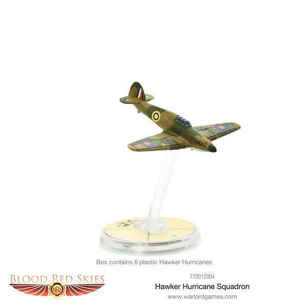 Blood Red Skies Hawker Hurricane squadron New - TISTA MINIS