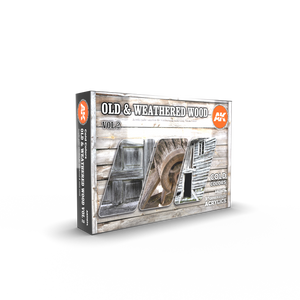 AK Interactive 3G Old & Weathered Wood Vol 2 New - Tistaminis