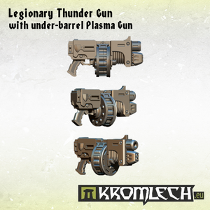 Kromlech Legionary Thunder Gun with under-barrel Plasma Gun New - TISTA MINIS