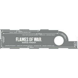 Flames of War Range Finder (etched) New - TISTA MINIS