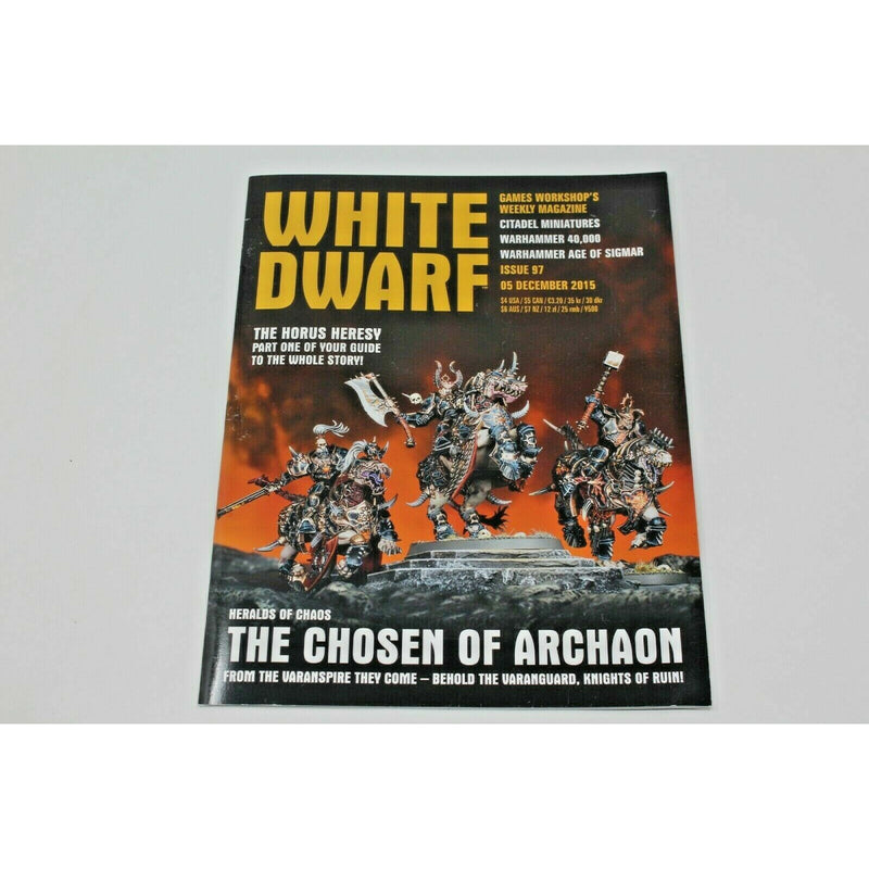 Warhammer White Dwarf Small Issue 97 December 2015 - WD2 | TISTAMINIS