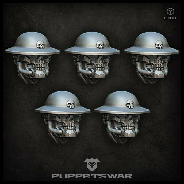 Puppets War Trench Reaper heads New - Tistaminis