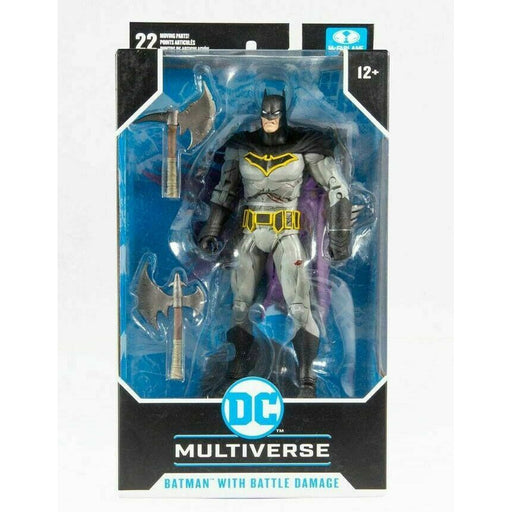 DC MULTIVERSE 7'' BATMAN BATTLE DAMAGE New - Tistaminis