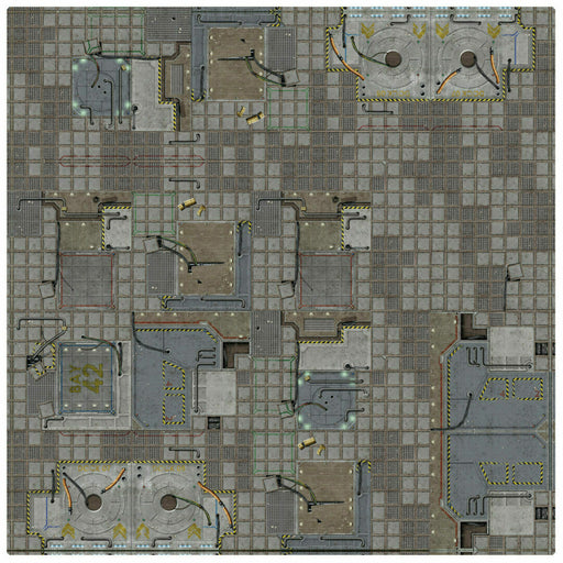 Battle Systems Frontier Sci-fi Gaming Mat 3x3 New - Tistaminis