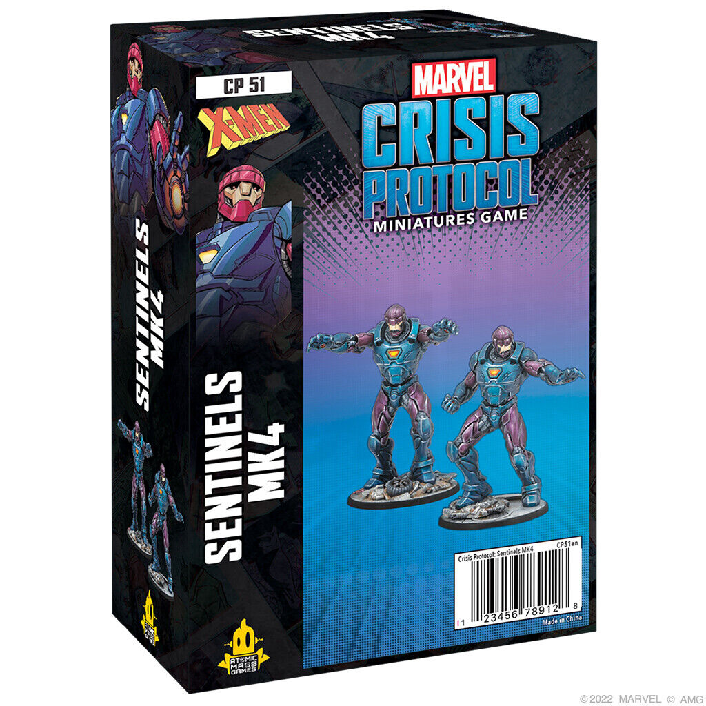 Marvel Crisis Protocol: Sentinels Raid Character Pack Pre-Order October 14th - Tistaminis